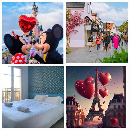 Disney, Comfortable 2 Bedrooms Family Apartment, 7 Pers, Wifi, Netflix Chessy  Esterno foto